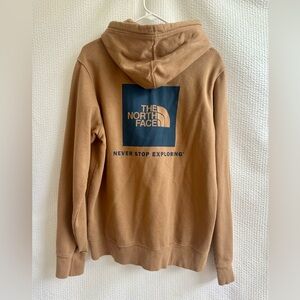 The North Face Men’s Brown Pullover Hoodie Sweatshirt Size: Medium